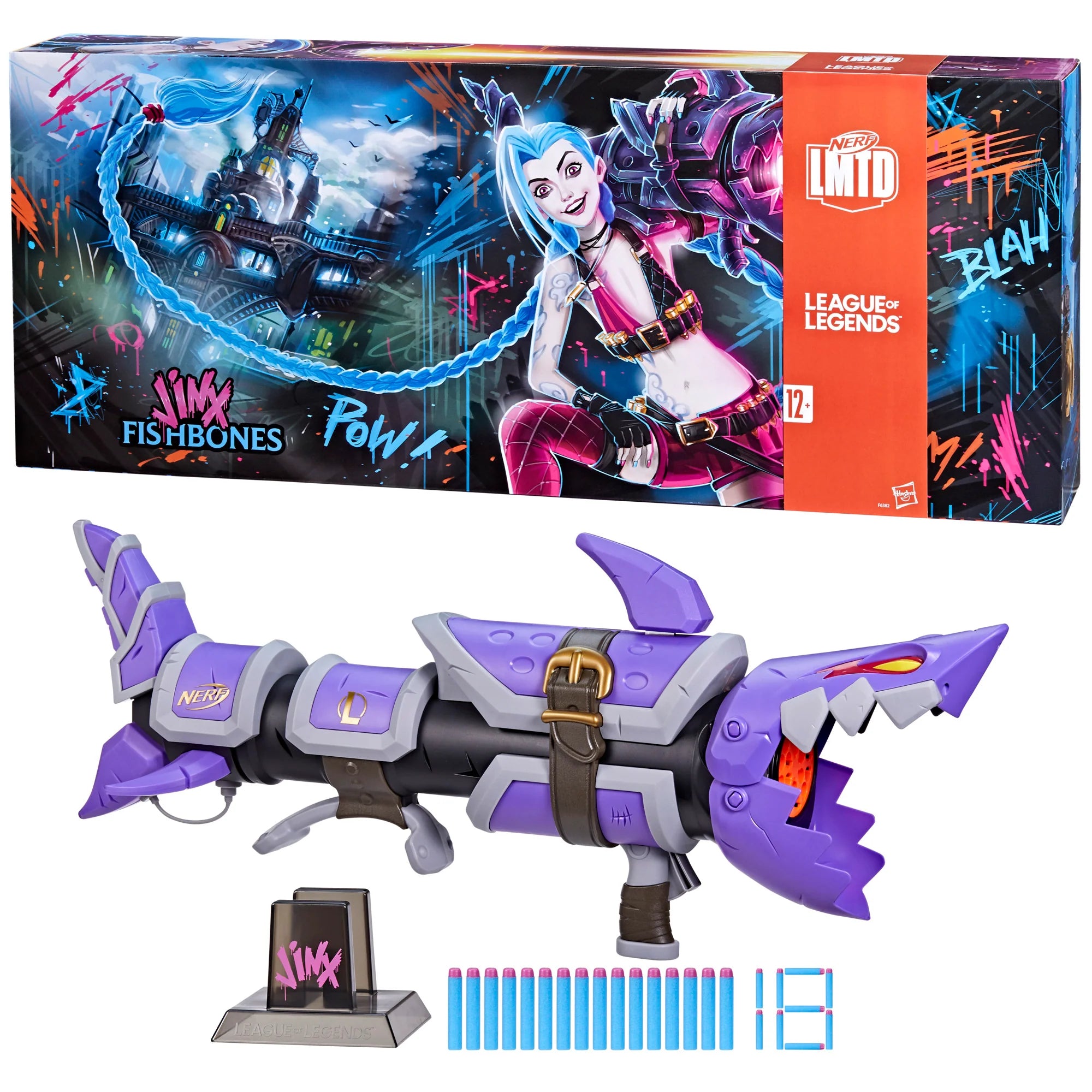 Hasbro - Nerf LMTD League of Legends - Blaster Jinx Fishbones