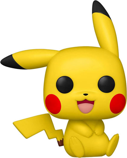 Funko - POP Games: Pokemon S7- Pikachu (Sitting)