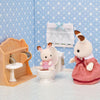 Sylvanian Families - Playful Starter Furniture Set + Chocolate Rabbit Mother