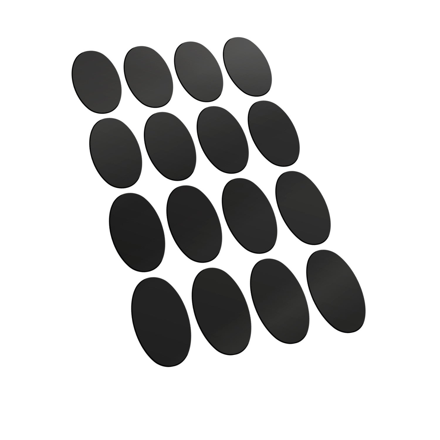 Greestuff World - Oval Magnetic Sheet SELF-ADHESIVE - 90x52mm