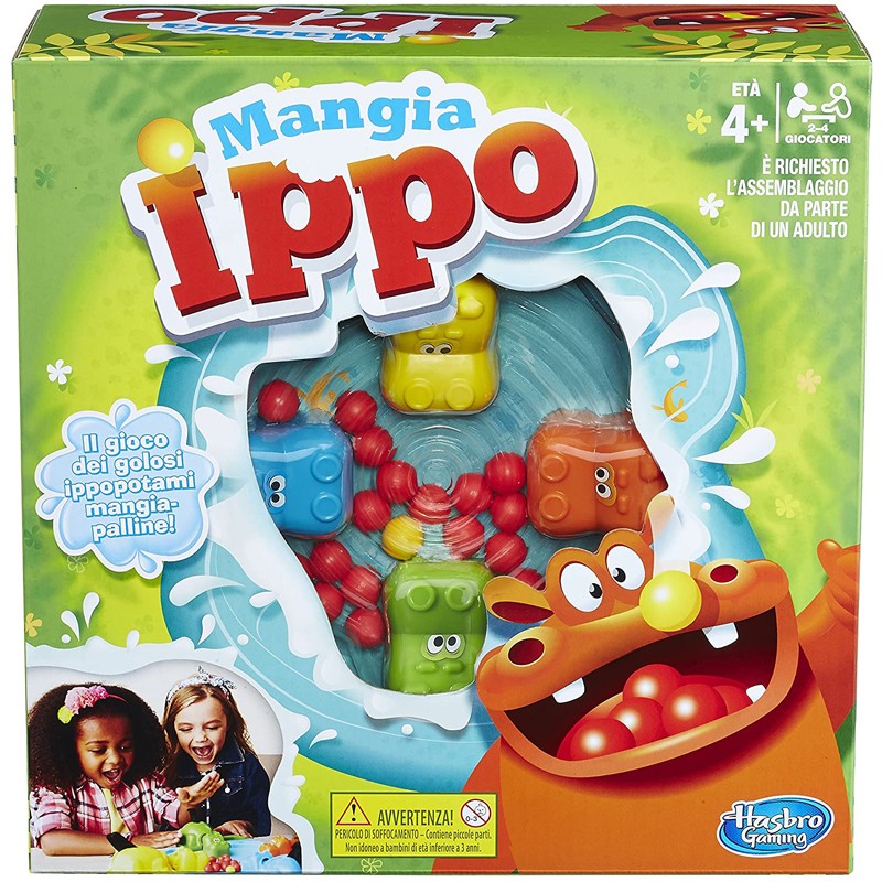 Hasbro - Mangia Ippo - Gioco da Tavolo