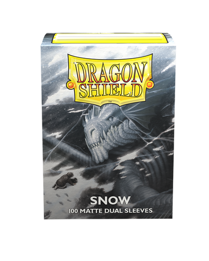 Dragon Shield - Standard - Matte - Dual Snow 'Nirin' 100 pcs