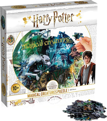 Harry Potter Jigsaw Puzzle Magical Creatures