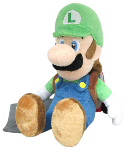 Together Plus - Peluche Luigi's Mansion - Luigi avec Poltergust 25 cm