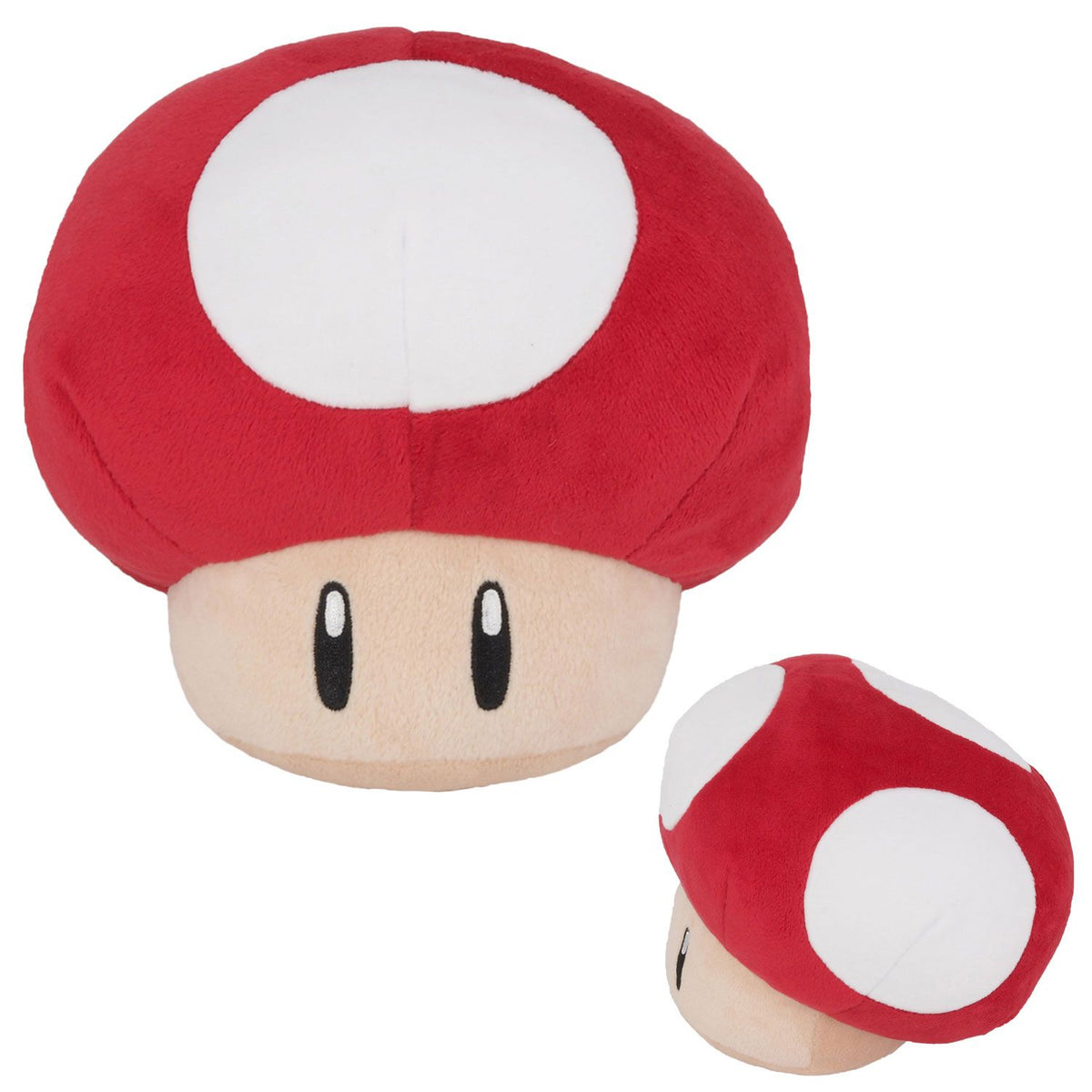 Peluche Super Mario Champignon Vert 1Up 16 Cm - Marque Together, Neuf