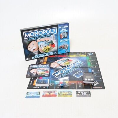 Monopoly Super Electronic Banking | La Nuova Era del Gioco da Tavolo 17 Hasbro - Monopoly - Super Electronic Banking - Gioco da Tavolo – Legacy Distribution