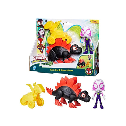 Hasbro - Spidey e i Suoi Fantastici Amici - Dino Spin & Ghost-Spider