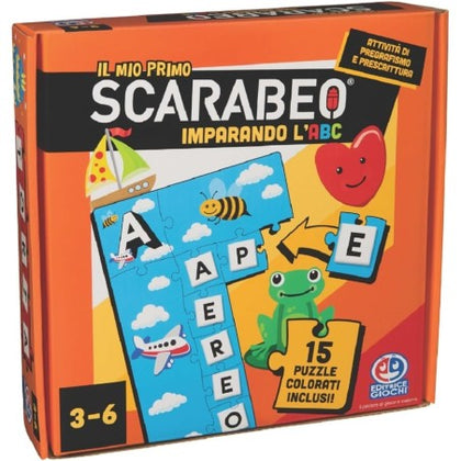 Il Mio Primo Scarabeo - Imparando l'ABC Puzzle - Gioco da Tavolo