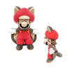 Together Plus - Peluche Super Mario - Flying Squirrel Mario 24cm