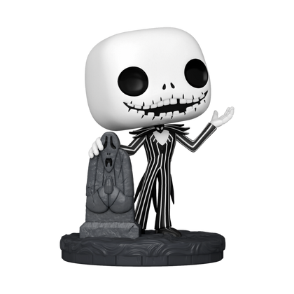 Nightmare Before Christmas 30th POP! Disney Vinyl Figure Jack w/Gravestone