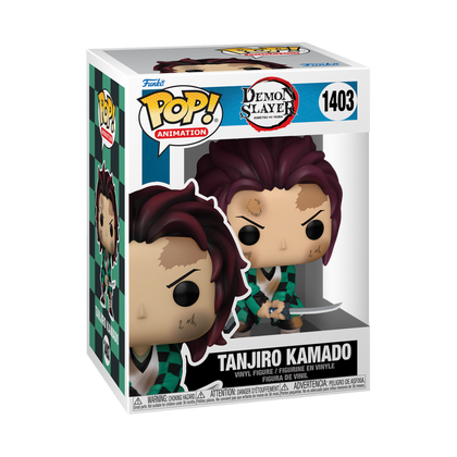 Funko - Animation POP! Demon Slayer Vinyl Figure Tanjiro (Training) 9 cm