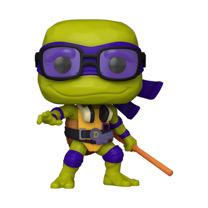 Movies POP! Teenage Mutant Ninja Turtles: Mutant Mayhem Vinyl Figure Donatello 9 cm