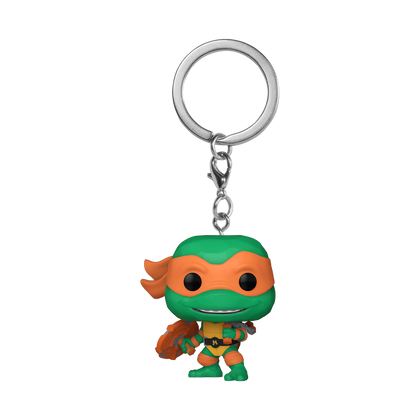 Keychain POP! Teenage Mutant Ninja Turtles: Mutant Mayhem Vinyl Figure Michelangelo  4 cm