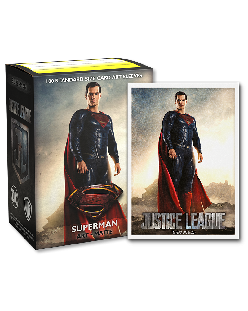 justice league card sleeves Dragon Shield - Standard - Matte - Justice League