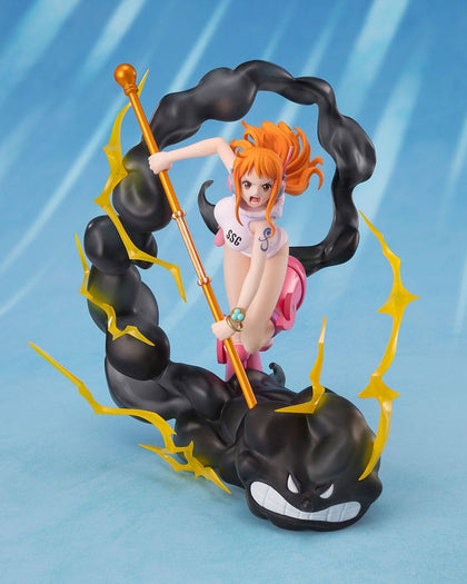 Bandai - One Piece - Figuarts ZERO Extra Battle PVC Statue - Nami Lightning Blast 17 cm