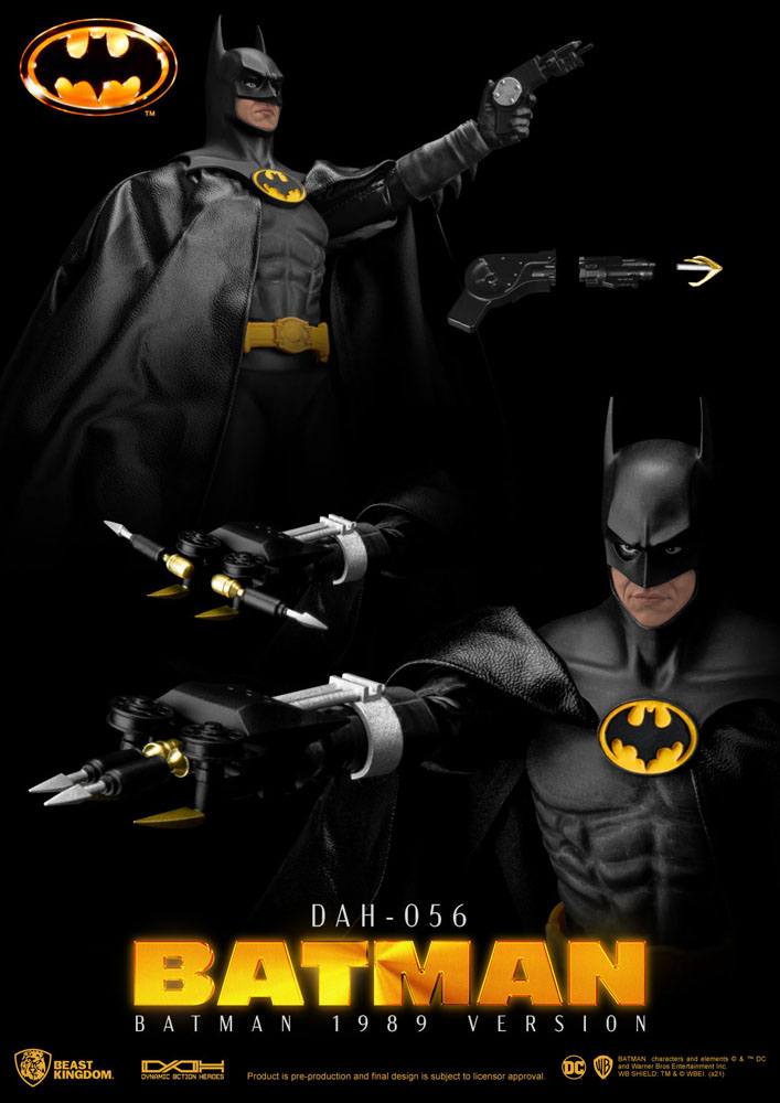 ダイナミックアクションヒーローズ　BATMAN（1989) 1/9 バットマン ダイナミック・アクション・ヒーローズ1/9スケール