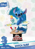 Disney -  Summer Series D-Stage PVC Diorama - Stitch Surf 15 cm