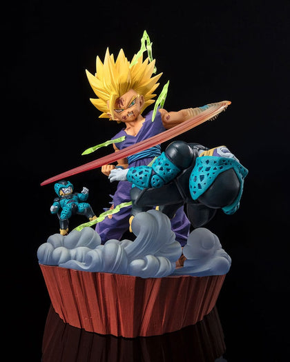 Dragon Ball FiguartsZERO Extra Battle PVC Statue Marshall Super Saiyan 2 Son Gohan -Anger Exploding Into Power- 20 cm    