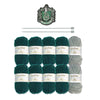 Harry Potter Knitting Kit Colw Slytherin 