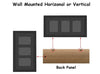 Evoretro - Graded Card Display Frame for 3 PSA Graded Cards