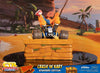 Crash Team Racing Nitro-Fueled Statue Crash in Kart 31 cm