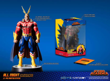 My Hero Academia Action Figure All Might Silver Age (Standard Edition) 28cm