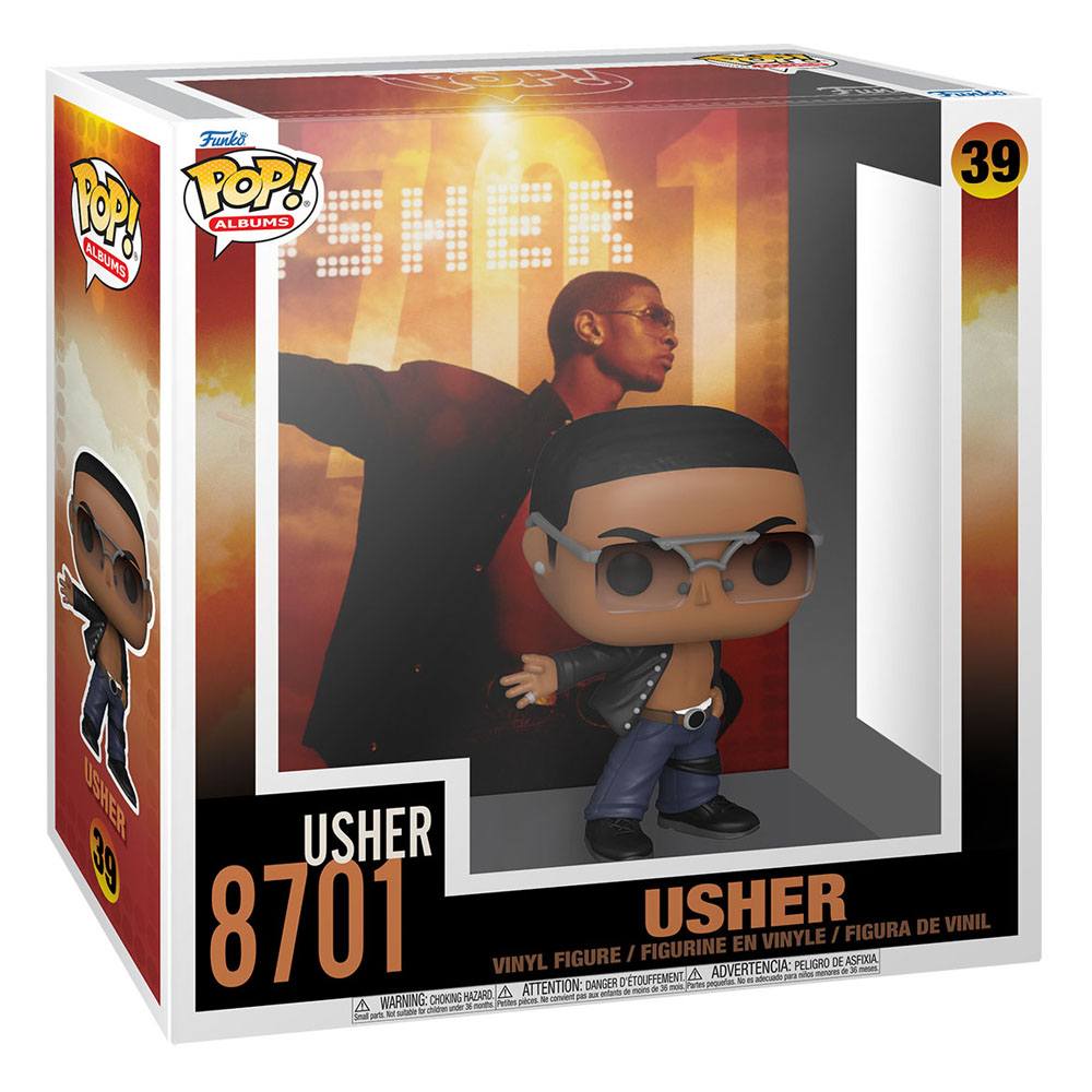 Usher POP! Albums Vinyl Figure 8701 9 cm
