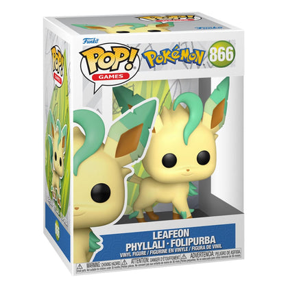 Funko - Pokemon POP! Games Vinyl Figure Leafeon (EMEA) 9 cm