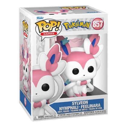 Funko - Pokemon POP! Games Vinyl Figure Sylveon (EMEA) 9 cm