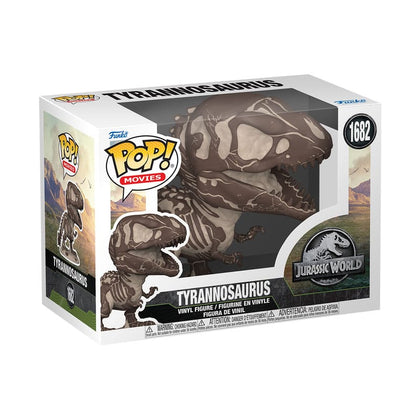 Jurassic Park Fossil POP! Movies Vinyl Figure Tyrannosaurus 9 cm