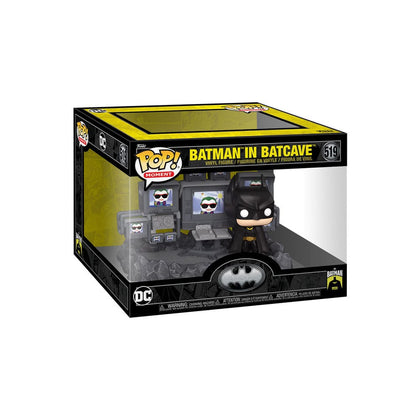 Batman 85th Anniversary POP Moments Deluxe Vinyl Figures Batman in Batcave 9 cm 