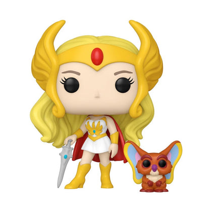 Masters of The Universe POP! & Buddy Vinyl Figure She-Ra w/Kowl 9 cm