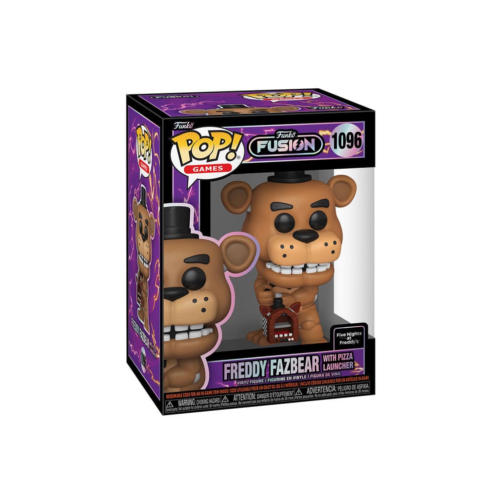 双*六様 Funko Freddy and Conan limited edit Funko Fusion POP! Games Vinyl Figures Freddy Fazbear with Pizza
