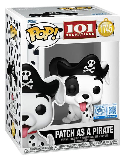Funko - One Hundred and One Dalmatians - POP! Disney - Vinyl Figure Patch (Pirate Costume) 9 cm