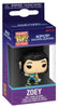 KPop Demon Hunters POP! Vinyl Keychains 4 cm Zoey Display