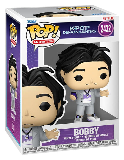 Funko - KPop Demon Hunters POP! Animation Vinyl Figure Bobby 9 cm