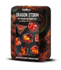 FanRoll - Dragon Storm Inclusion Dice Set - Red Dragon (7)