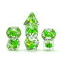 FanRoll - Dragon Storm Inclusion Dice Set - Green Dragon (7)