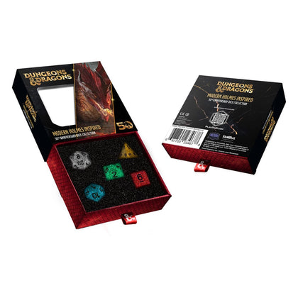 FanRoll - Dungeons & Dragons Dice Set - 50th Anniversary: Modern Holmes Inspired