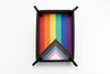 FanRoll - Folding Dice Tray Pride - Rainbow Flag