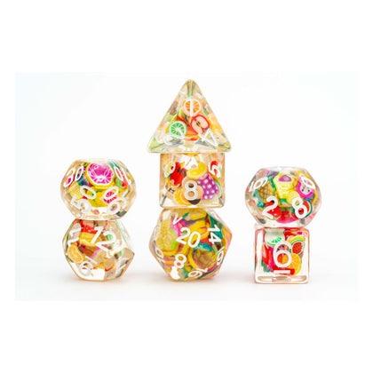 FanRoll - Dice Set - Fruit (7)
