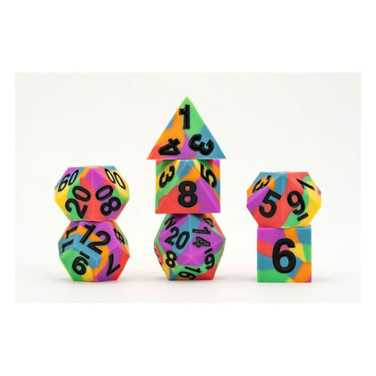 FanRoll - MDG Dice Set - Pride Rainbow Flag
