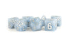 FanRoll - Sharp Edge Silicone Dice Set - Volcanic Soot (7)