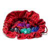 FanRoll - Dragon Storm Dice bag with compartments - Red Dragon Scales