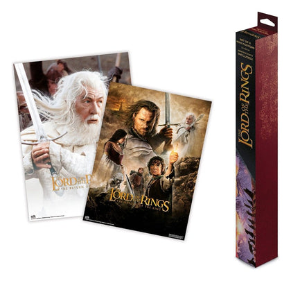 The Lord of the Rings Poster 38 x 52 cm Set of 2