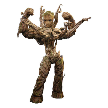 Hot Toys - Guardians of the Galaxy Vol. 3 - Movie Masterpiece Action Figure 1/6 Groot (Deluxe Version) 32 cm