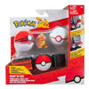 Jazwares - Pokémon - Clip'n'Go Poké Ball Belt Set Poké Ball, Luxury Ball & Charmander