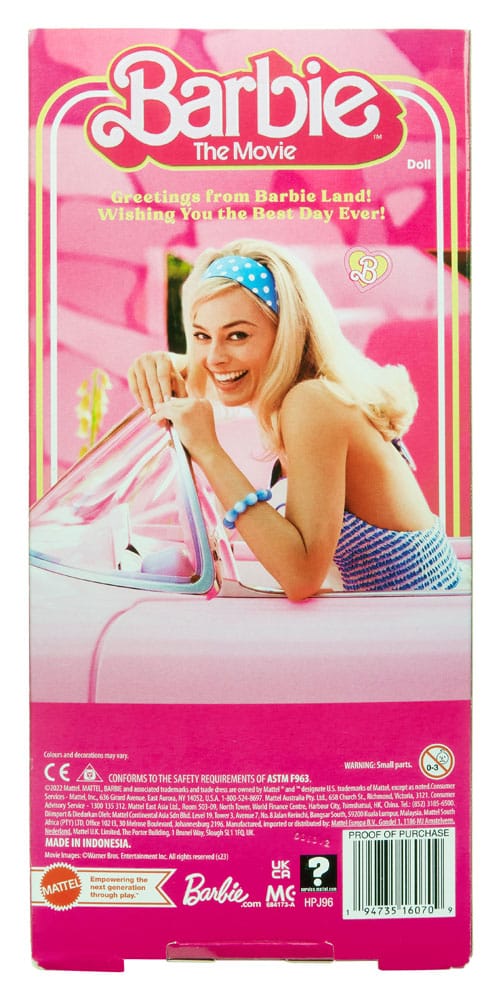 strapless open back dress A Leading Role x Mattel Barbie Pink Gingham Premium Adult Dress Up - main image 1