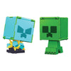 Minecraft Flippin Action Figure Creeper & Charged Creeper