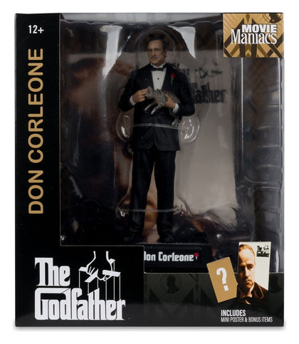 The Godfather Movie Maniacs Figure Don Corleone 17 cm
